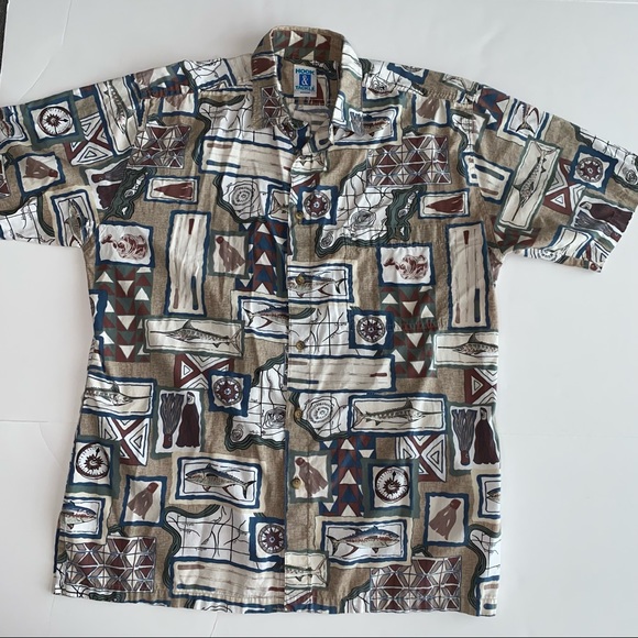 Hook and Tackle Button Up - Picture 3 of 9